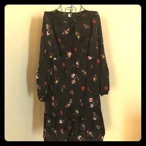 NWT Boho Chic Black Floral dress